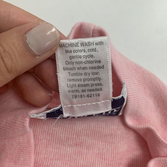 Vintage Pendleton Sweater Womens M Medium Pink Heather Soft Turtleneck Long Neck - Picture 10 of 12